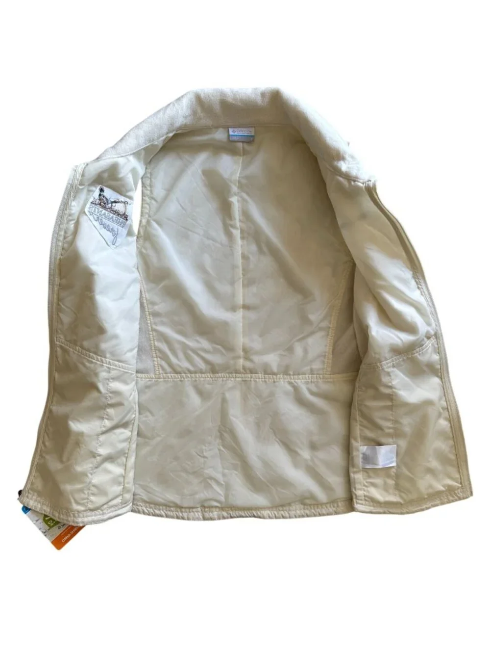Columbia Pheasants Forever Mix It Around II Vest Cream Womens Small